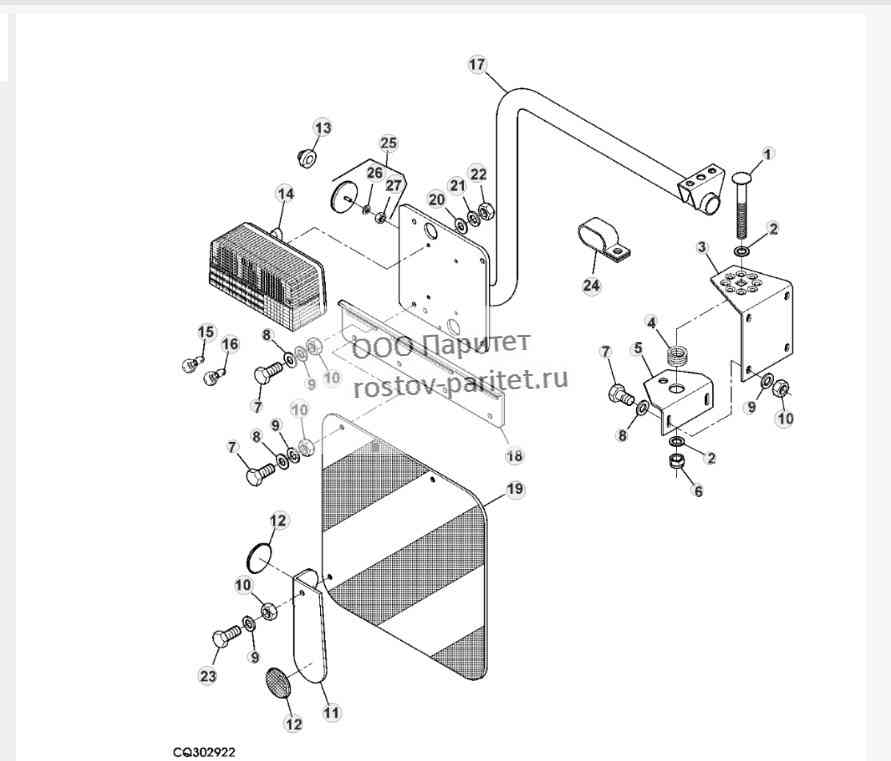 TAIL LIGHTS AND SUPPORT (VARIOUS L.H.) 